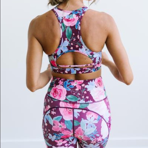 Maven Thread Matching Floral Workout Set, size S - Picture 7 of 9